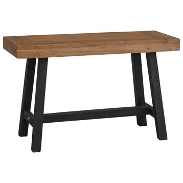 vidaXL Bankje 80 cm massief teakhout, Huis en Inrichting, Verzenden, Nieuw