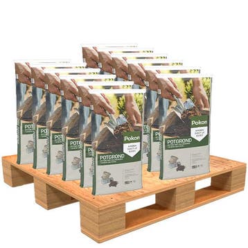 Potgrond pallet | Pokon | 1000 liter (Universeel), Verzenden
