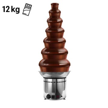 GGM Gastro | Chocoladefontein RVS - 7 lagen - 400W - | SBCH7, Verzenden
