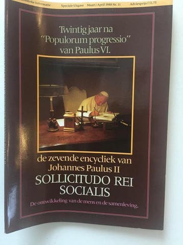 Sollicitudo rei sociales - Johannes Paulus 2 Paus, Verzenden, Gelezen, Johannes Paulus 2 Paus