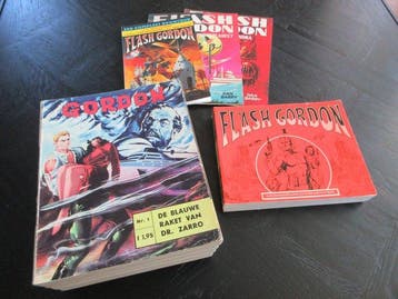 Flash Gordon 1 t/m 15 + 1 t/m 4 - 2 complete reeksen + 3, Boeken, Nieuw