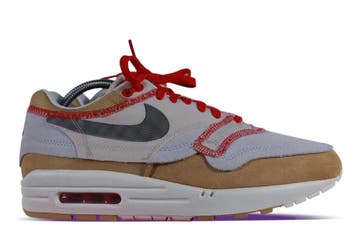 Nike Air Max 1 Inside Out Club Gold Black • 42 42.5, Ophalen of Verzenden, Nieuw, Nike, Sneakers of Gympen