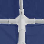 Paviljoen partytent waterdicht 3x3x2,55 m donkerblauw, Verzenden, Nieuw