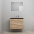 On-Line Badkamermeubelset - 80 cm - Bouwpakket - Greeploze, Ophalen of Verzenden, Nieuw