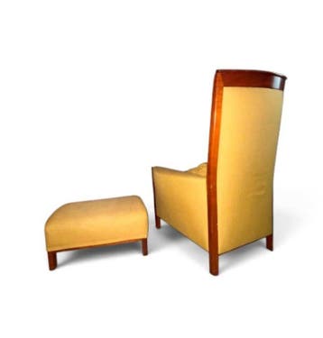Giorgetti - Umberto Asagno - Fauteuil - Hout, Textiel, Nieuw