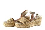Mia & Jo Sandalen in maat 41 Goud, Overige kleuren, Verzenden, Sandalen of Muiltjes, Zo goed als nieuw