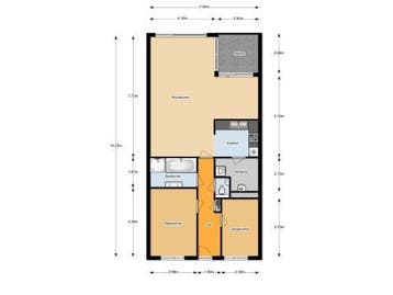 Te Huur 3 Kamer Appartement Manis Krijgsmanhof In Den Bosch, Den Bosch, Noord-Brabant, Direct bij eigenaar, Appartement