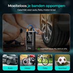 12V Jumpstarter voor Auto - met Compressor - 1500A - 4-in-1, Auto diversen, Verzenden, Zo goed als nieuw