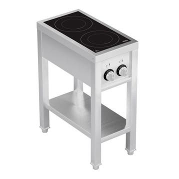 Professionele Inductieplaat 2 pits 2 x 3.5 kw 400 volt 35..., Verzenden, Nieuw in verpakking