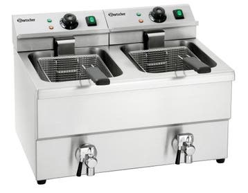 Bartscher Friteuse | IMBISS II | Elektrisch | 8+8L | 50°C/19, Ophalen of Verzenden, Nieuw in verpakking