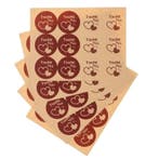 Fako Bijoux - Thank You Stickers Op Vel - 35mm - Thank You, Verzenden, Nieuw