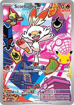 Pokémon TCG - Scorbunny - MEP Black Star Promos - 053, Verzenden, Zo goed als nieuw
