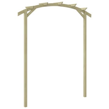 vidaXL Pergola 180x210x40 cm geïmpregneerd grenenhout, Verzenden, Nieuw