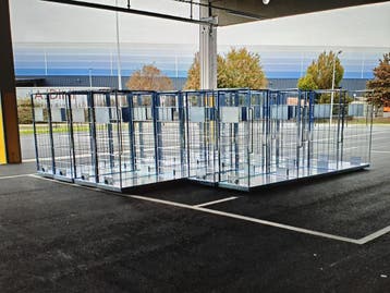 Wanzl rolcontainer 1200x800x1880mm 3-heks, Nieuw, Ophalen of Verzenden, Overige typen, Emtrade NL