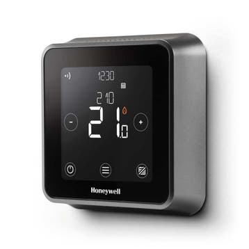 Honeywell Lyric T6 Slimme Thermostaat Zwart - Bedraad, Doe-het-zelf en Verbouw, Ophalen of Verzenden, Zo goed als nieuw