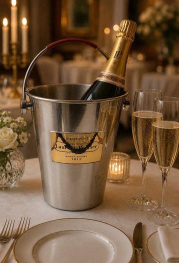 Ijsemmer - Staal, Leder - Laurent Perrier Champagne