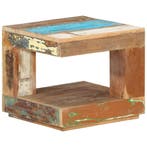 vidaXL Salontafel 45x45x40 cm massief gerecycled hout, Huis en Inrichting, Tafels | Salontafels, Minder dan 50 cm, 50 tot 100 cm