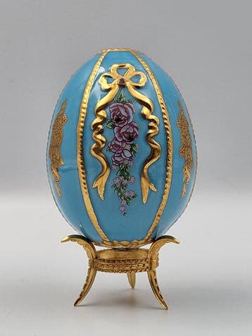 Fabergé ei - Franklin Mint – House of Fabergé – Imperial Egg, Antiek en Kunst, Curiosa en Brocante