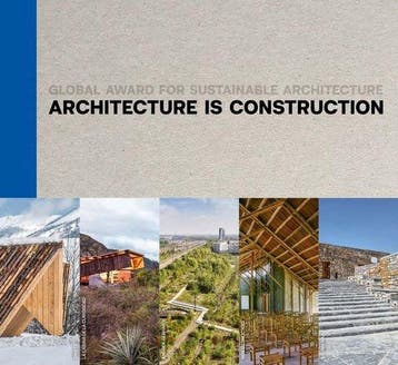 Boek Architecture is Construction 9783966800358, Verzenden, Zo goed als nieuw