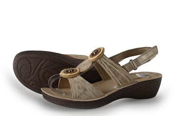 Inblu Sandalen in maat 37 Wit, Verzenden, Wit, Sandalen of Muiltjes, Zo goed als nieuw