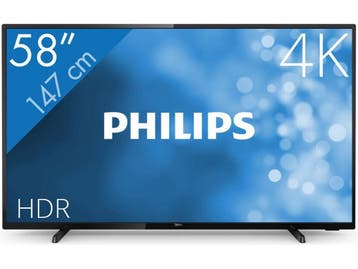 Philips 58PUS6504 - 58 inch 4K UHD TV - Dolby Vision Dolby, Verzenden, Nieuw, Philips