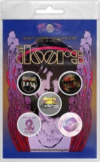 The Doors - Jim Morrison - Button - 5-pack off. merchandise, Verzamelen, Ophalen of Verzenden, Nieuw, Kleding