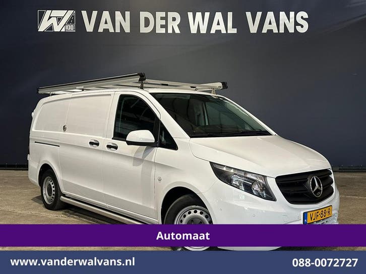 Mercedes-Benz Vito L2 H1 | Lease vanaf 424,- p/mnd, Auto's, Mercedes-Benz, Dealer onderhouden, Te koop, Automaat, Diesel, Wit