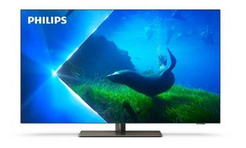 Philips 55OLED808 - 55 Inch OLED 4K Ultra 120 Hz Google TV, Ophalen, Philips, Zo goed als nieuw, 100 cm of meer