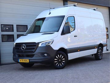 Zakelijke Lease |  Mercedes-Benz Sprinter 319 CDI 3.0 V6 Aut, Automaat, Stof, Gebruikt, Wit