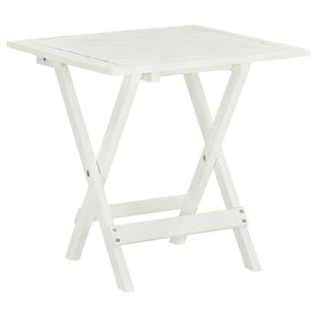 Bistrotafel Acaciahout 46cm - Retourdeal 57% Korting, Huis en Inrichting, Tafels | Eettafels, Minder dan 50 cm, Vierkant, Minder dan 50 cm