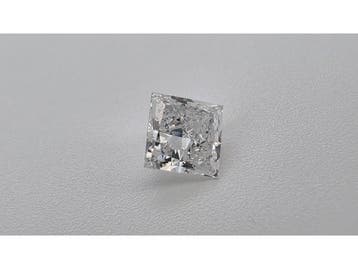 Veiling - Diamant princess 0.7 crt ( IGI gecertificeerd ), Nieuw