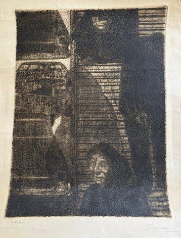 Fernando Somoza (1927-2006) - Grabado 76/100 original