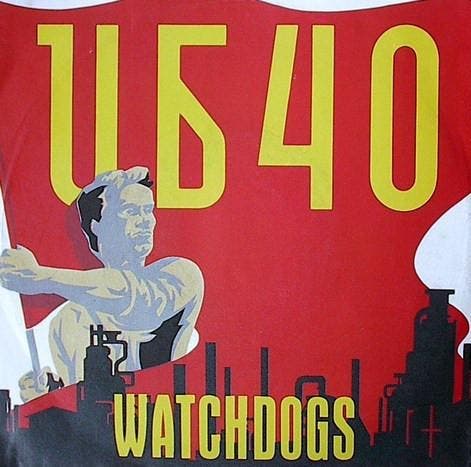 Single vinyl / 7 inch - UB40 - Watchdogs, Cd's en Dvd's, Vinyl Singles, Zo goed als nieuw, 7 inch, Overige genres, Verzenden