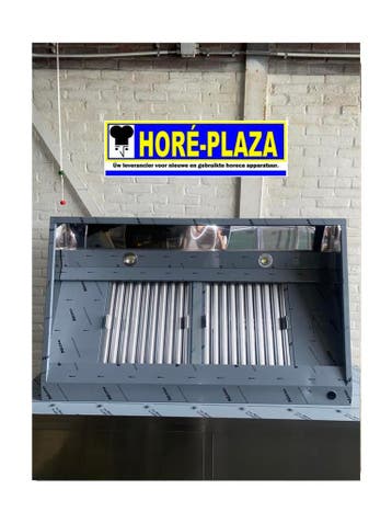 Afzuigkast RVS | Demo model - 160x40, Nieuw zonder verpakking, RVS Meubilair