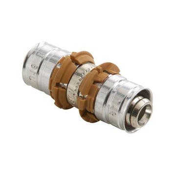 Uponor MLC perskoppeling Ø14x14 recht, Verzenden, Nieuw