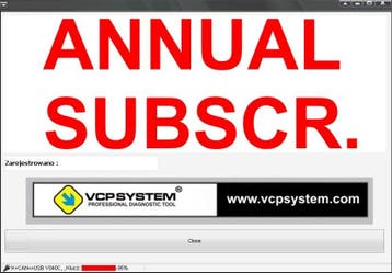 VCP System Jaarlicentie | 12 Maanden Software Updates &, Auto diversen, Autogereedschap, Verzenden, Nieuw