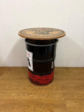 Gebruikte Statafel - T1726 Vintage/Café, Huis en Inrichting, Ophalen, Nieuw