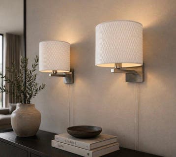 Massive - Wandlamp (2) - Geborsteld wandlampen.