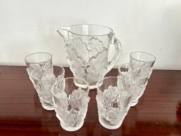 Lalique - René Lalique - Tafelservies (7) - Chenè - Quercia
