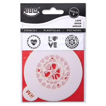 JEM Sjabloon Love Set/3**, Verzenden, Nieuw