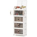 LIVSK Opvouwbare Opbergdozen - Stapelbaar met 210 L Capacite, Verzenden, Nieuw