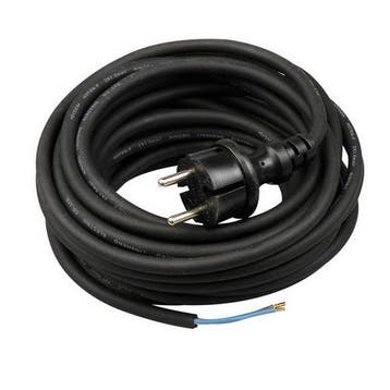 Neopreen buiten kabel  - 10 meter - 2 x 1.0mm met stekker, Ophalen of Verzenden, Nieuw, Kabel of Snoer