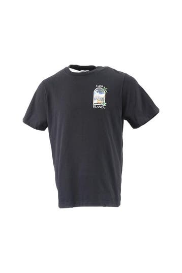 Casablanca T-shirt in maat M Zwart, Kleding | Heren, T-shirts, Verzenden, Zo goed als nieuw, Zwart, Casablanca