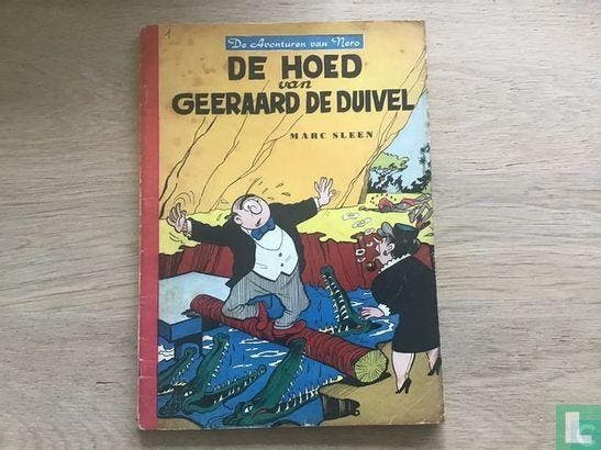 Nero [Sleen] - De hoed van Geeraard de duivel - 1953, Boeken, Stripboeken, Gelezen, Eén stripboek, Verzenden