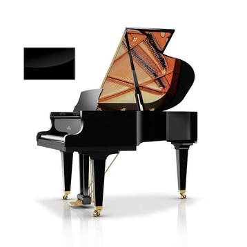 Schimmel Classic C169 T SP messing vleugel, Muziek en Instrumenten, Piano's, Nieuw, Zwart, Vleugel