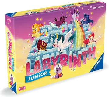 Labyrinth Junior - Unicorn | Ravensburger -, Hobby en Vrije tijd, Gezelschapsspellen | Bordspellen, Verzenden, Nieuw