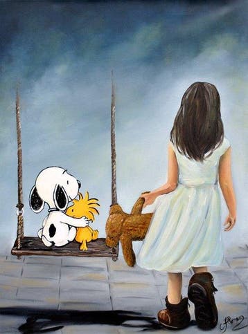 Carolina Alonso - Snoopy´s Spielplatz im Nebel