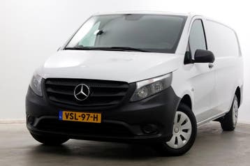 Zakelijke Lease |  Mercedes-Benz Vito 110 CDI 110pk RWD XL E, Gebruikt, Euro 6, Wit, Mercedes-Benz