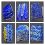 Natuurlijke lapis lazuli ruwe partij – Diepblauwe Afghaanse