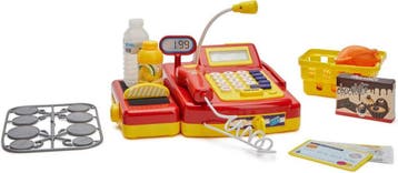 Basic Kassa met scanner en accessoires, Ophalen of Verzenden, Zo goed als nieuw